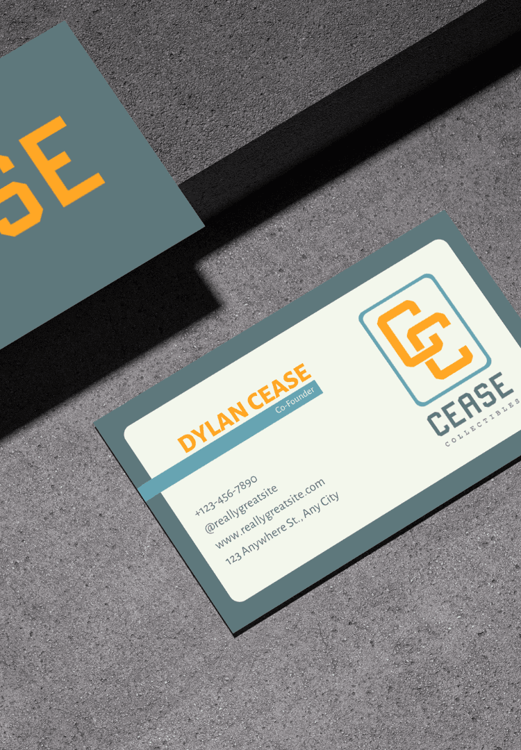 CEASE Collectibles brand application