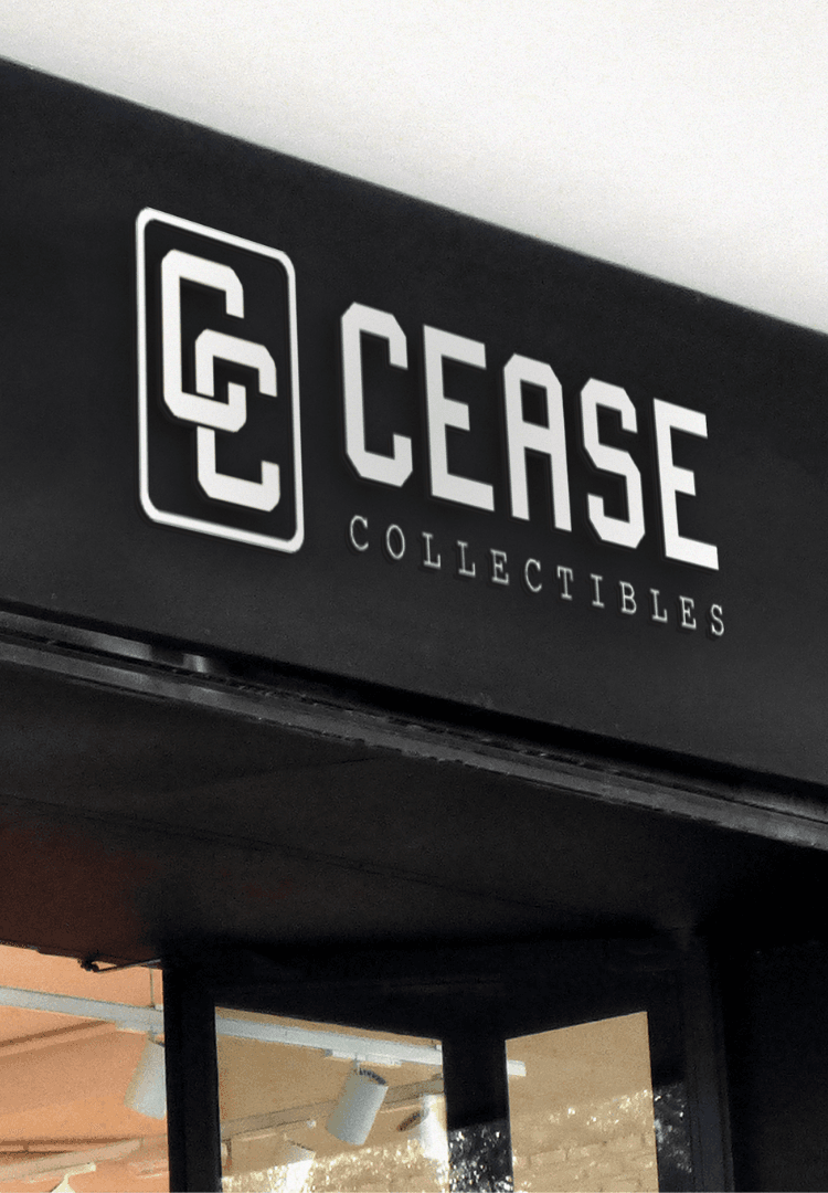 CEASE Collectibles brand application