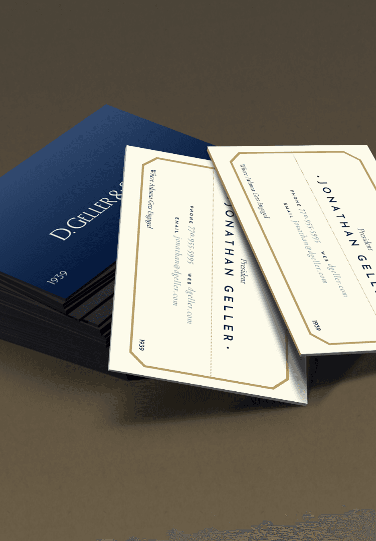 D. Geller & Son brand application