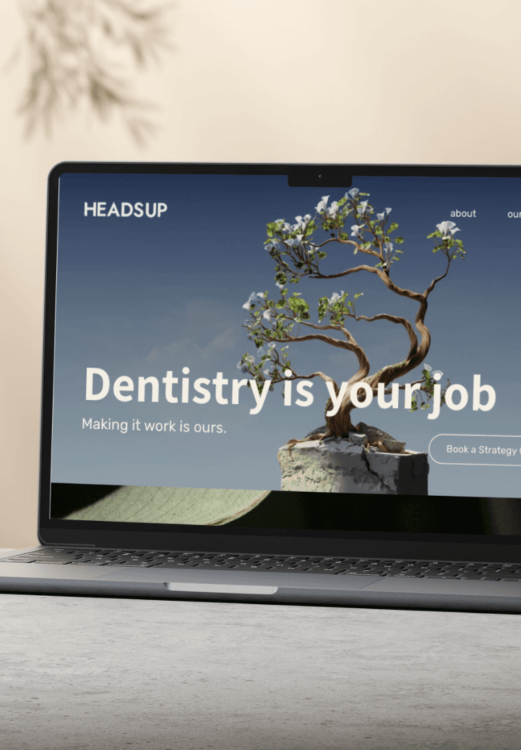 HeadsUp brand application